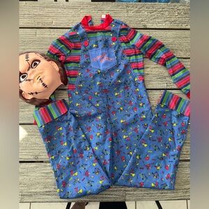Chucky Kids Halloween Costume, Childs Play, Sz 11-14 years